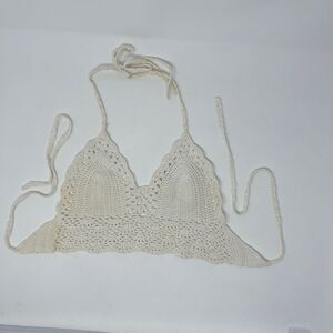 Persun Crochet Top Sz XS